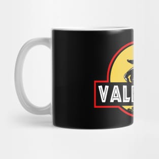 Mitch Valentine Jurassic Park Parody Design Mug